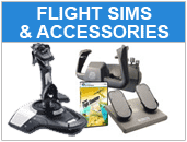 SAITEK Flight Sim Deluxe Yoke Pedals joy stick CYBORG RUMBLE GAMEPAD