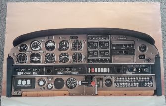 Piper Cockpit Poster