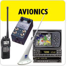 Annunciators, Antennas, Audio Panels, Auto Pilots, Avionics Cleaners, Avionics Packages, Base Stations, Batteries, Books/Videos, Camera Systems, CDIs, Collision Avoidance Systems, COMM Transceivers, Computers, Converters, Power, Cooling Fans, Custom Panels, Docking Stations, Electronic Flight Bags, EFIS, ELTs, Engine Monitors, Altitude Encoders, Flap Positioning System,  GPS , Headsets, Headset Accessories, Helmets, HSI, Intercoms, Manuals, Multi-Function Displays, Microphones, Mounts, Entertainment Systems, NAV, NAV/COM, Primary Flight Displays, Push-to-Talk Switches, Radios, Relays, Scanners, Signal Converters, Software, Transponders, Used Avionics, Warning Systems, Weather Systems, Wiring Systems,