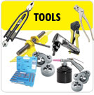 Blades, Blasting Systems, Brushes, Bucking Bars, Cable Equipment, Clamping Tools, Cleaning Equipment, Countersinks, Crimpers, Dehumidifiers, De-Icing Equipment, Dollys, Drilling Equipment, Drivers, Engine Tools, Flashlights, Gauges, Gloves, Hand Tools, Heat Guns, Inspection Equipment, Instrument Gauge Tools, Irons, Jacks, Knifes, Ladders, Leatherman Tools, Magnetic Tools/Holders, Magnifying Tools, Marking Utensils, Measuring Devices, Metal Working Tools,  Oil Filter Tools, Painting Equipment, Planers, Pneumatic Tools, Power Tools, Prying Tools, Punches, Dies, Taps, Rivet Tools, Rivnut Tools, Safety Equipment, Safety Wire Tools, Sanding, Saws, Scales, Scissors/Shears, Scopes, Screw & Bolt Tools, Sharpening Tools, Sheet Metal Tools, Spark Plug Tools, Specialty Tools, Stands, Strut Tools, Sunex Tools, Test Equipment, Tire Equipment, Tool Carts, Tool Holders, Tool Kits, Tool Protection, Tubing Tools, Vacuums, Welding Equipment, Wrenches