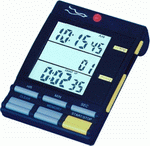 5-In-1 Flight Timer with LED Amp Alarm and Mount  