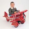 THE RED BARON PEDAL BI-PLANE