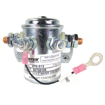 LAMAR STARTER SOLENOID FAA-PMA  12 or 24V