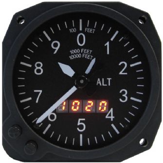 Swift Altimeter 42K Foot 3 Pointer 9-30VDC