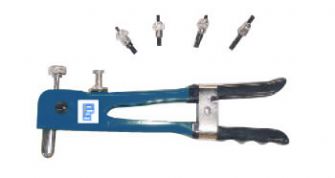 BLUE PNEUMATIC RIVET NUT TOOL WITH MANDRELS BP-738M