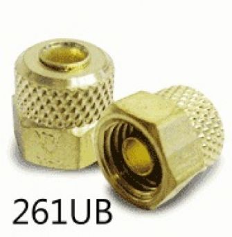 BRASS NUT W/ SLEEVE 261UB-03