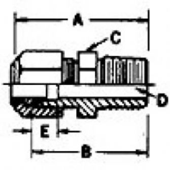 NYLO-SEAL FITTING 266N-06X04  