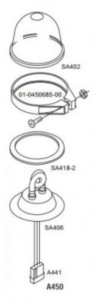 WHELEN A406 FLASH TUBE ASSY