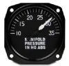 FALCON GAUGE MANIFOLD PRESSURE GAUGE 10-35 INCH HG