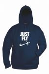 Sweat shirt with hoodie - Just Fly